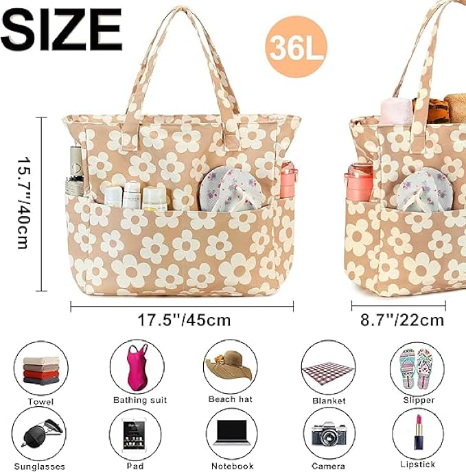 Waterproof Beach Tote Pool Bags - Image 3