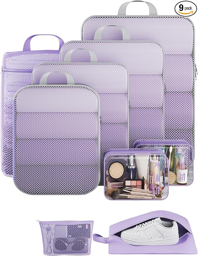 Veken 9/11 Set Compression Packing Cubes by Veken