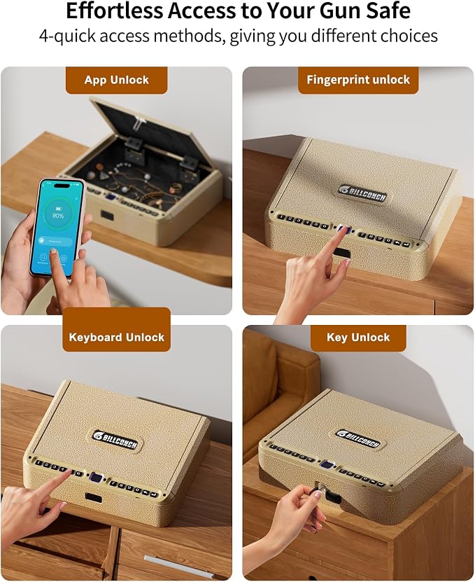 BILLCONCH Gun Safe for Handgun - Image 6