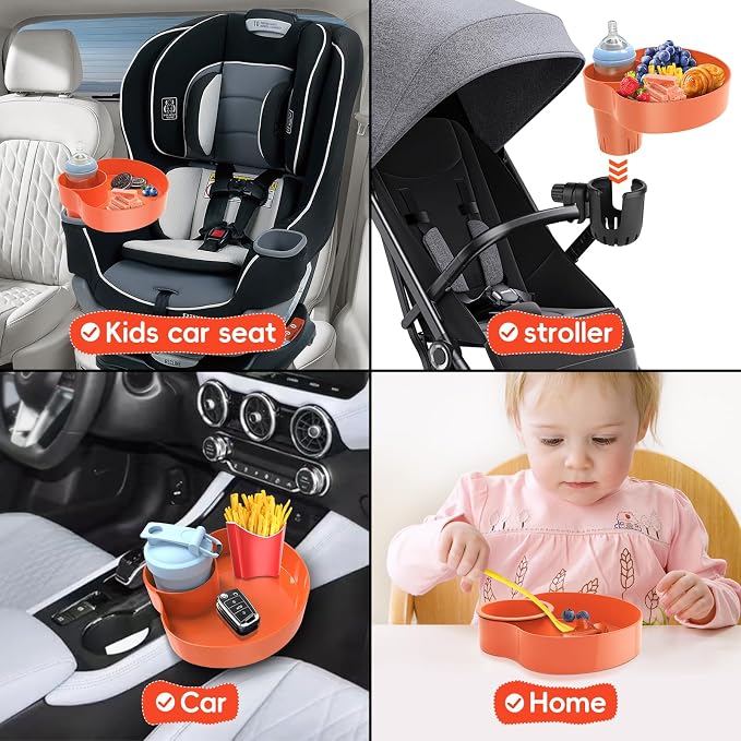 Kids Car Seat Tray, Travel Tray - Image 2