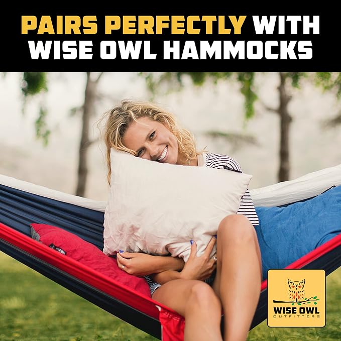 Wise Owl Outfitters Camping Pillow – Memory Foam Travel Pillow - Image 7
