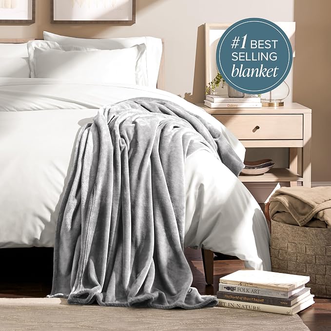 Bare Home Fleece Blanket - Image 2