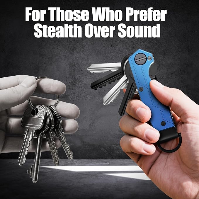 Key Organizer for Men Compact Key Holder Minimalist Key Case Metal Key Chain - Image 4
