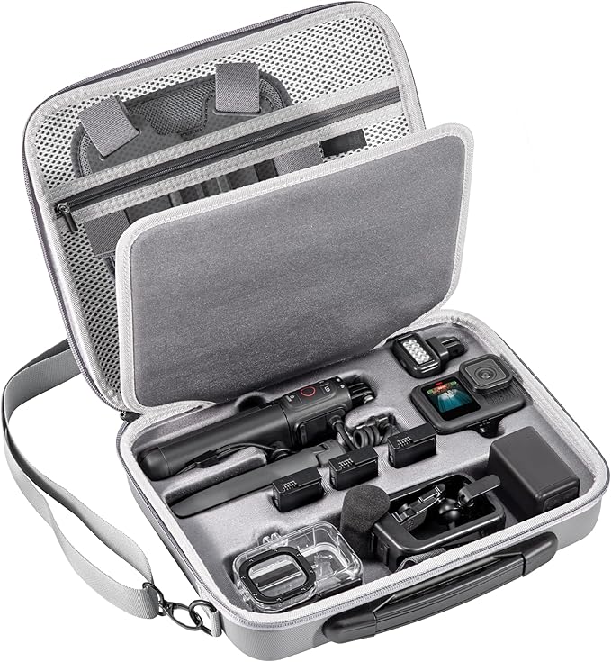 Carrying Case for GoPro Hero 13 12 11 10 9 8 7 Action Camera Hard Organizer by STARTRCVCR