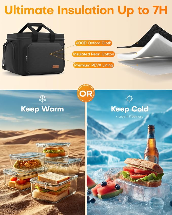 HOTOR Lunch Box for Men and Women - Image 2