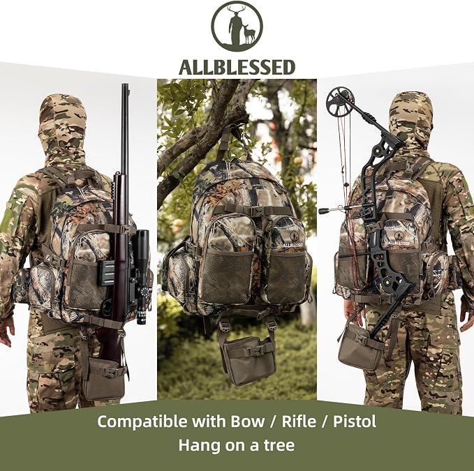 hunting backpack for men Waterproof Camo Pack Hunting gifts for men gear - Image 2