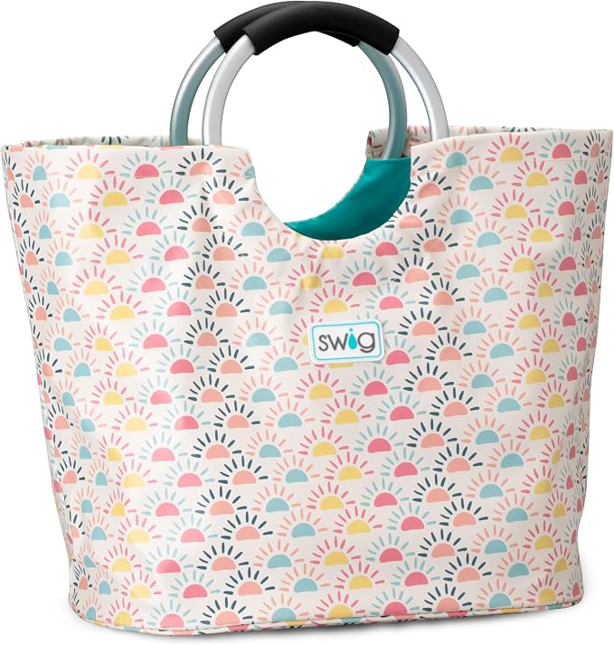 Swig Life Loopi Tote Bag, Lightweight, Waterproof Beach and Utility Bag by SwigLife