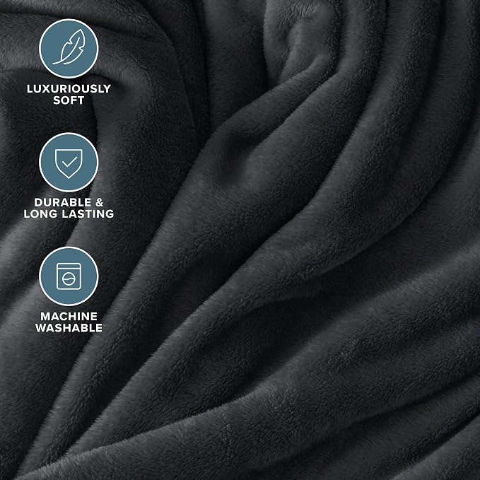 Bare Home Fleece Blanket - Image 4