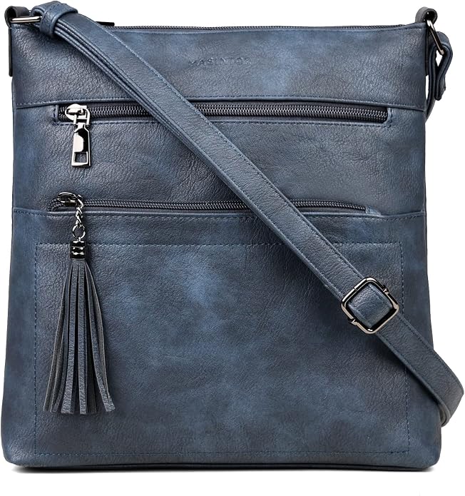 MASINTOR Crossbody Purses for Women, Adjustable Strap Shoulder Bag by MASINTOR