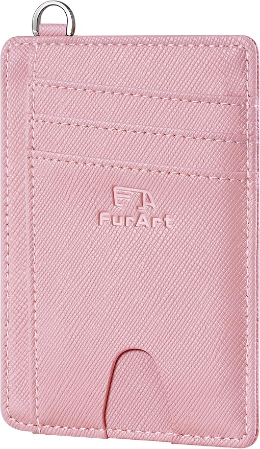 FurArt Slim Minimalist Wallet, Front Pocket Wallets, RFID Blocking, Credit Card by FurArt