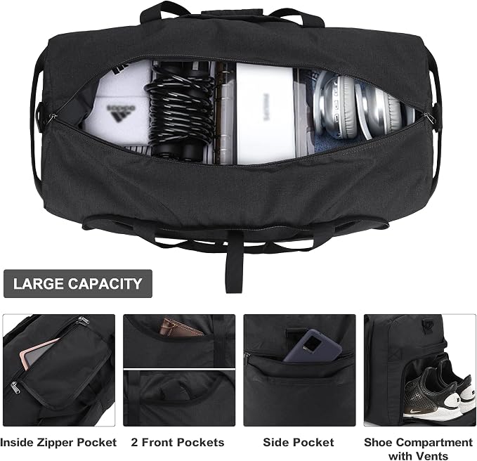 150L Large Waterproof Bag for Men Travel, Extra Large Trave Duffle Bag - Image 4