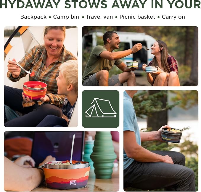 HYDAWAY 1-Quart Collapsible Insulated Bowl - Image 5