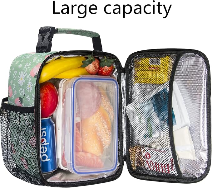 Hap Tim Insulated Lunch Bag Women, Reusable Lunch Box - Image 4