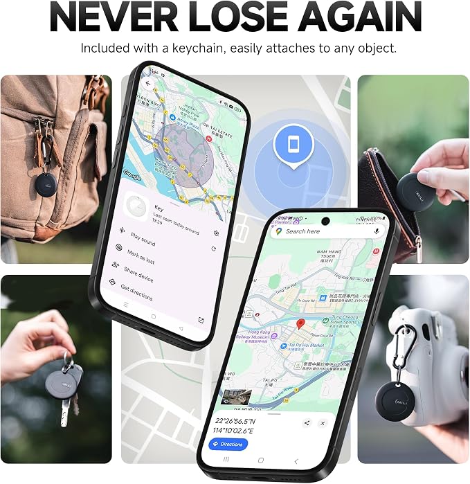 MiLi MiTag Bluetooth Tracker for Android, Google Certified Key Finder/Luggage - Image 6