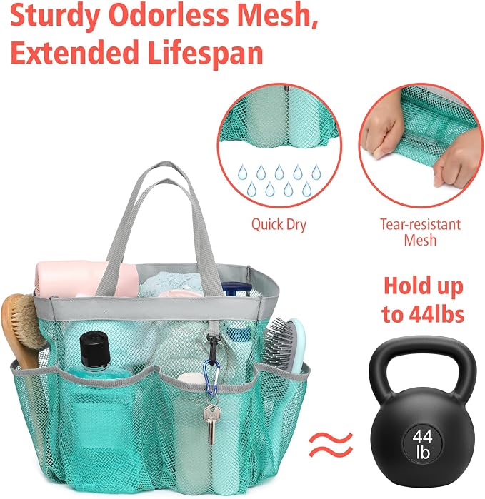 F-color Mesh Shower Caddy Portable - Image 3