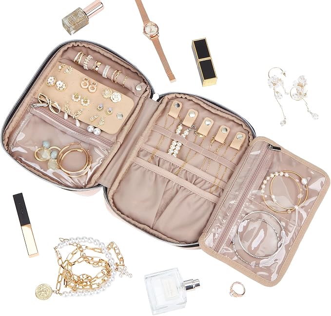 BELALIFE Travel Jewelry Organizer, Portable Storage Case - Image 2