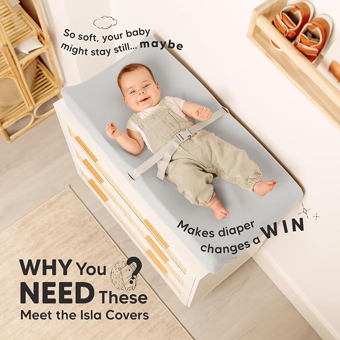 2-Pack Baby Changing Pad Covers - Image 2