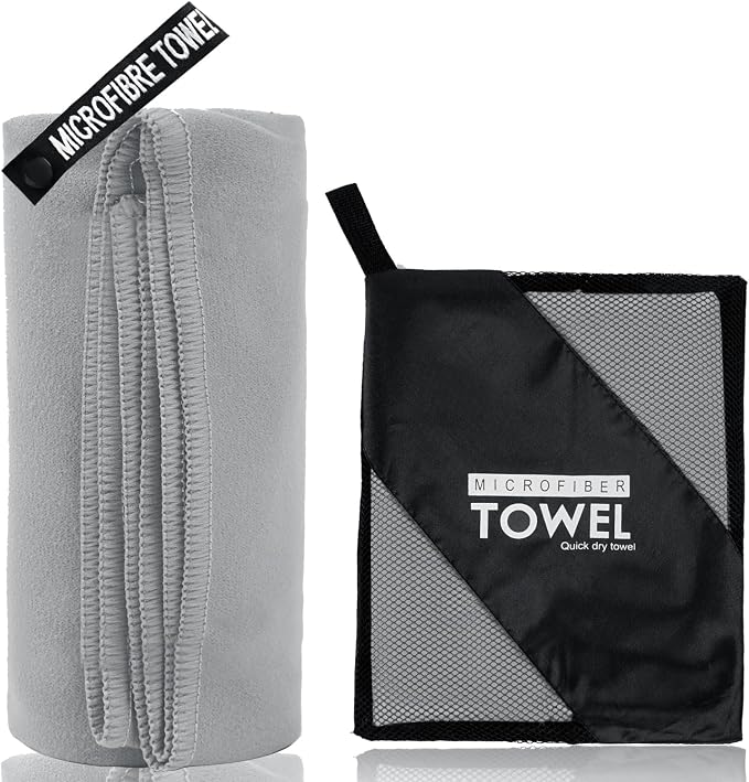 Microfiber Travel Towel, Soft Lightweight Quick Dry Towel, Super Absorbent - Image 2