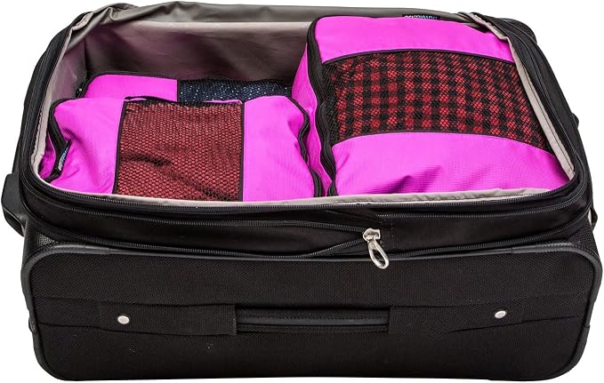 TravelWise Luggage Packing Organization Cubes 5 Pack, 1 Small, 2 Medium - Image 6