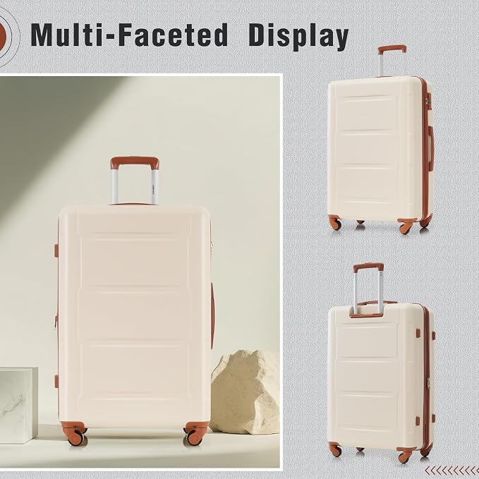 Merax Luggage Set 2 Piece Suitcase Sets - Image 2