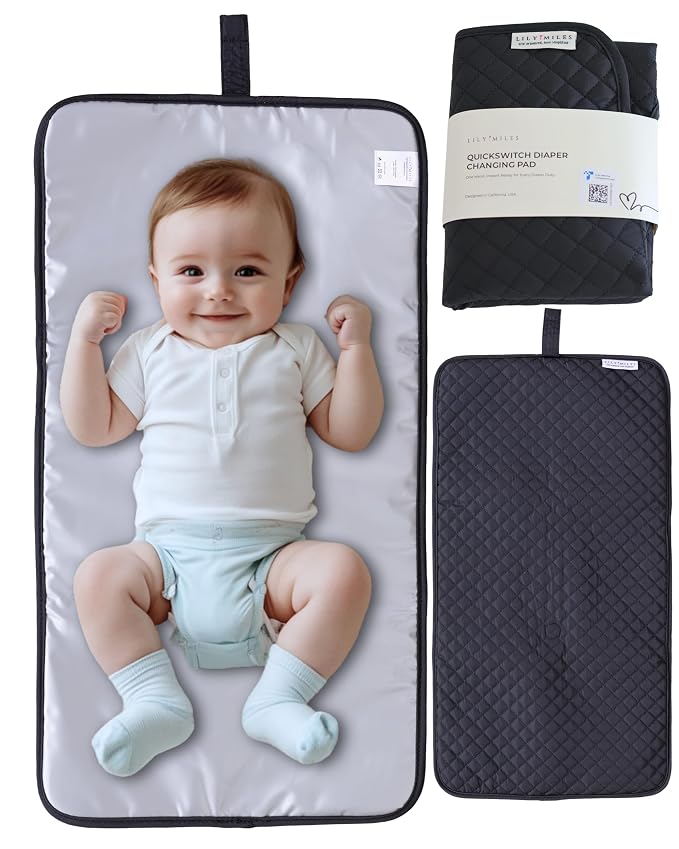 Diaper Changing Pad Portable by LilyMiles