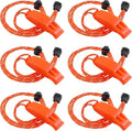 JULBEAR 6PCS Safety Survival Whistles by JULBEAR
