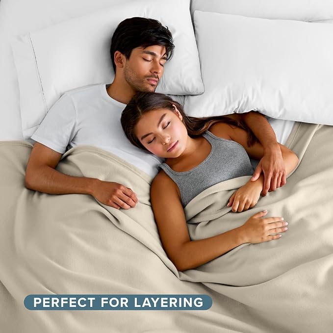 Bare Home Polar Fleece Blanket - Image 5