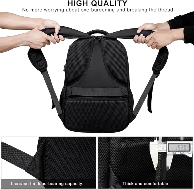 School Backpack for Teen Boys & College Students - Image 4