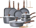 SENSARTE Nonstick Cookware Set 23-Piece, Non Stick Pots and Pans Set by SENSARTE