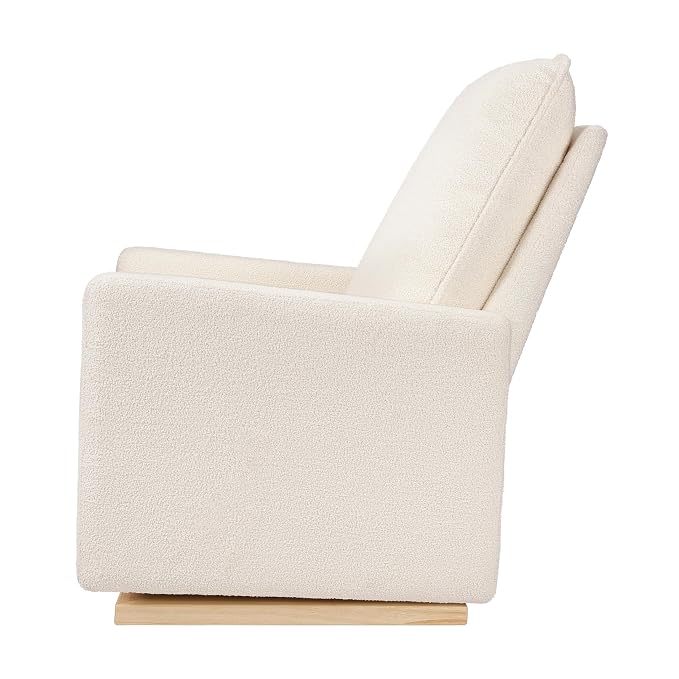 babyletto Cali Pillowback Chair and a Half Glider in Chantilly Fleece - Image 6