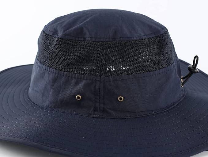 Home Prefer UPF 50+ Men's Sun Hat Wide Brim Bucket Hat UV Protection Hat - Image 4