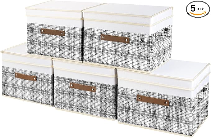 TYEERS Collapsible Storage Bins by StorageOrganization