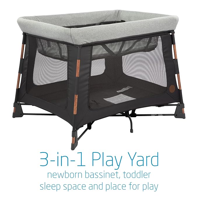 Maxi-Cosi Swift Lightweight Portable Playard, 1-Step Fold PlaypenWith Travel Bag - Image 2