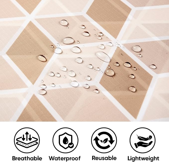 PTEROMY Hooded Rain Poncho for Adult - Image 5