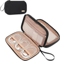 NISHEL Travel Cord Organizer Case, Double Layers Tech Electronic Bag, Essentials by NISHEL