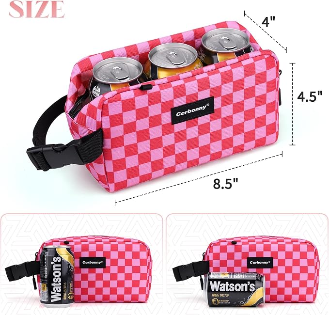 Freezable Lunch Bag, Freezable Snack Bag, Mini Cooler Bag - Image 3