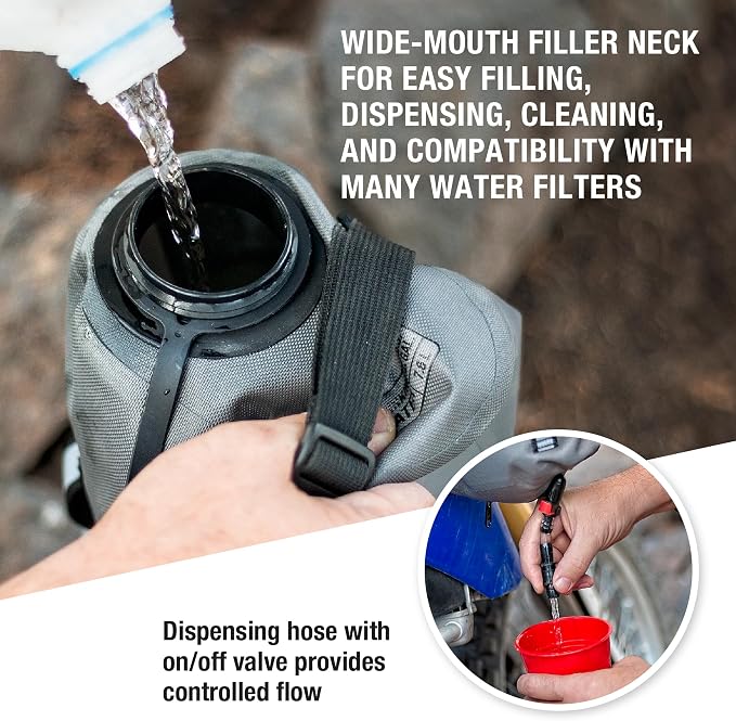Giant Loop Cactus Canteen Water Reservoir, Foldable and Collapsible Utility - Image 6