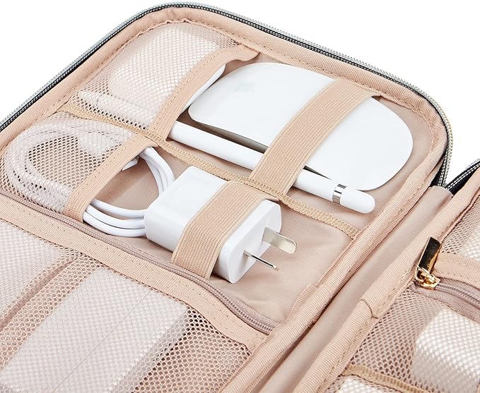 NISHEL Travel Cord Organizer Case, Tech Electronic Bag, Essentials - Image 4