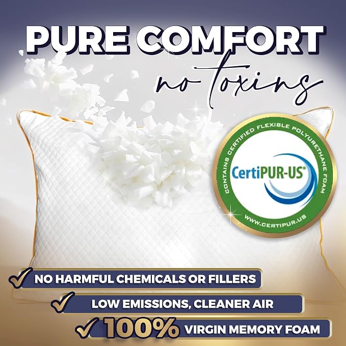 Royal Therapy King Memory Foam Pillows - Image 2