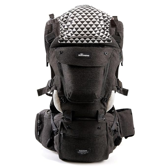 SUNVENO 3 in 1 Ergonomic Baby Carrier - Image 2