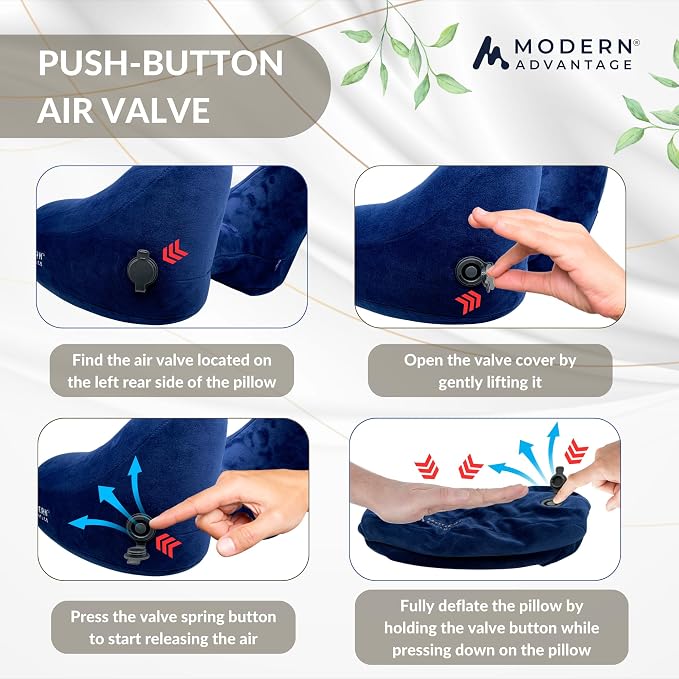 Modern Advantage Inflatable Travel Pillow - Image 7