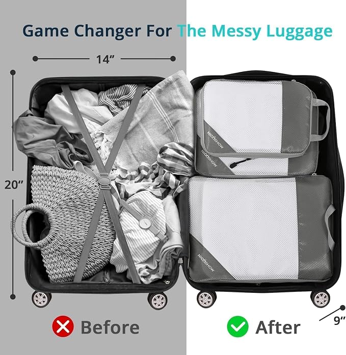 3 Set Compression Packing Cubes - Image 6