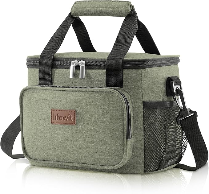 Lifewit Medium Lunch Bag Insulated Lunch Box Soft Cooler Cooling Tote by Lifewit