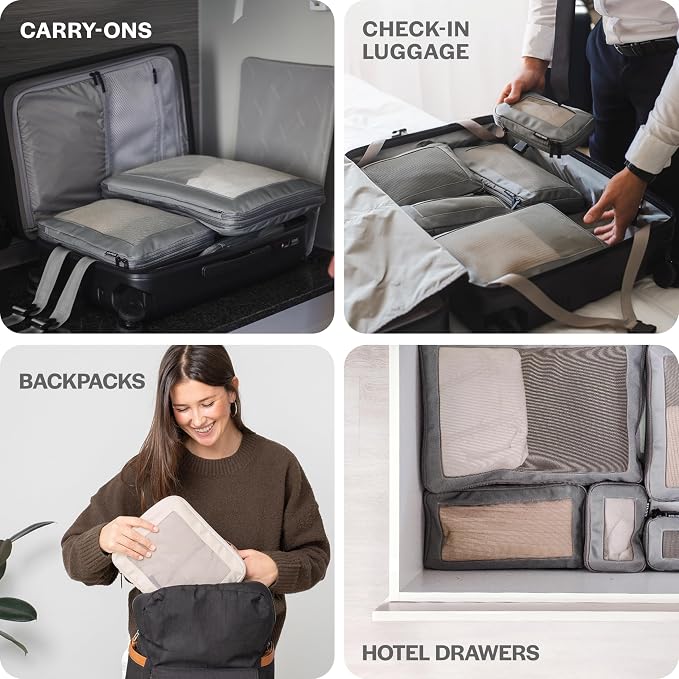 Compression Packing Cubes for Travel - Image 9