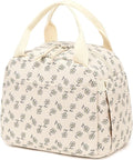 Bluboon Lunch Bag for Women Men Cute Corduroy Lunch Tote Bags Reusable by BLUBOON