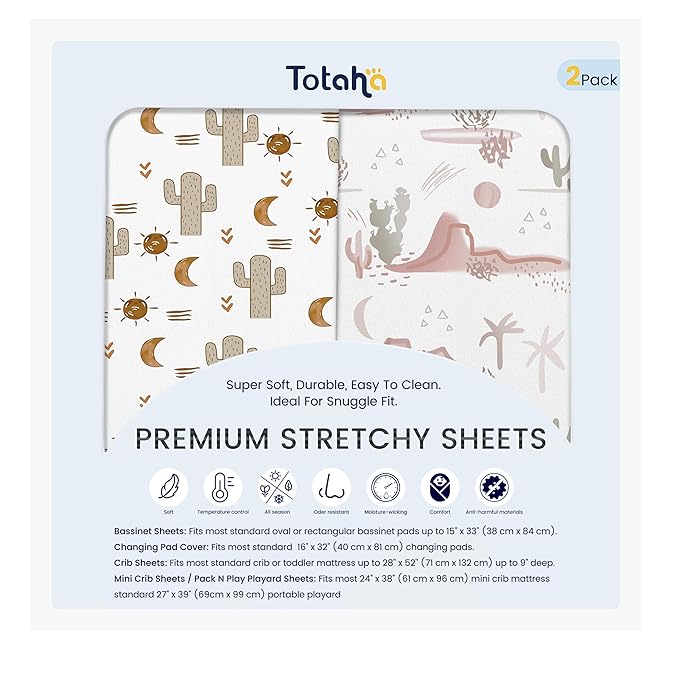 TotAha Cactus Crib Sheets by TotAha%7CUnitedStates