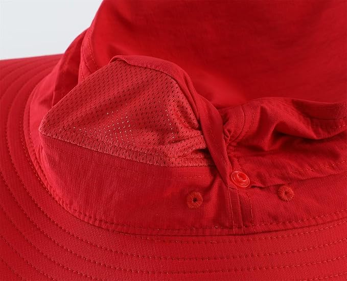 Connectyle Sun Hat for Men Women Outdoor UV Protection Safari Hat for Fishing - Image 5