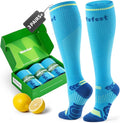 Compression Socks for Women Men 3 Pairs, Compression Stockings, Fragrance by Wakefeet