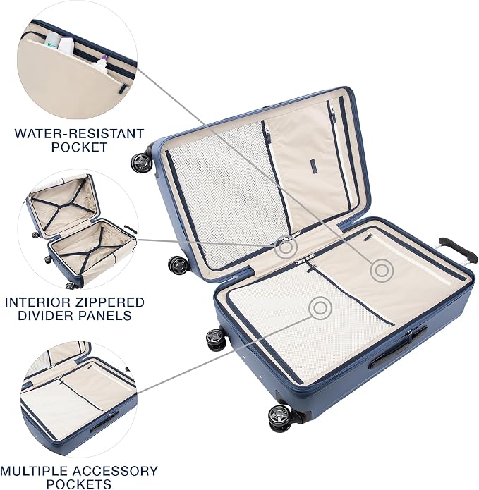 Travelpro Platinum Elite Hardside Expandable Checked Luggage, 8 Wheel Spinner - Image 5