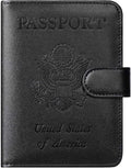 Passport Holder Cover Wallet RFID Blocking Leather Card Case Travel Accessories by PASCACOO